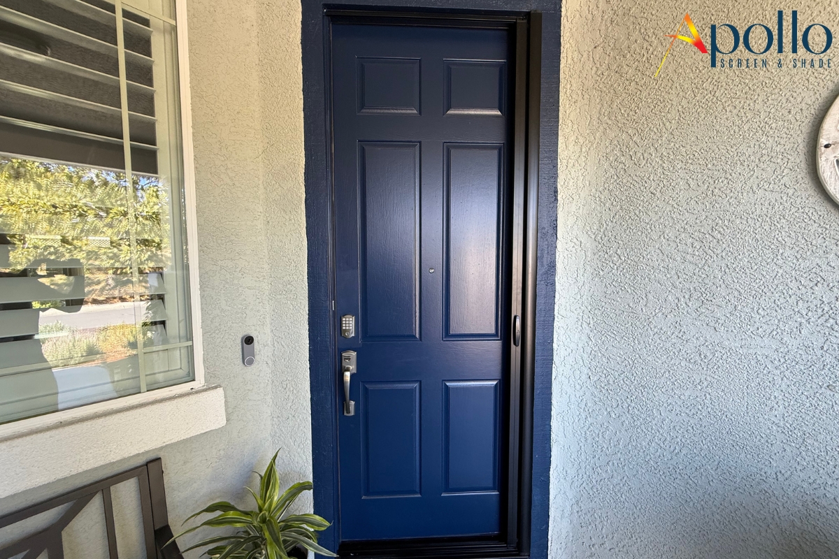 Apollo's Invisible Retractable Screen With Smooth-Glide Track System.